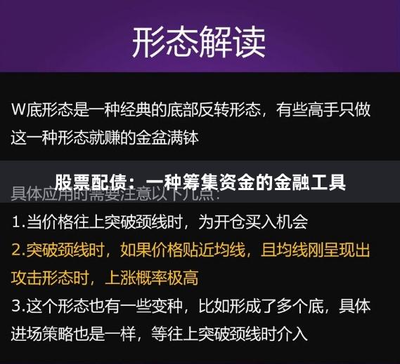 股票配债：一种筹集资金的金融工具
